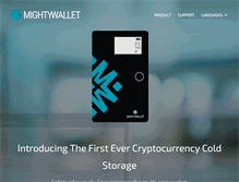 Tablet Screenshot of mightywallet.com